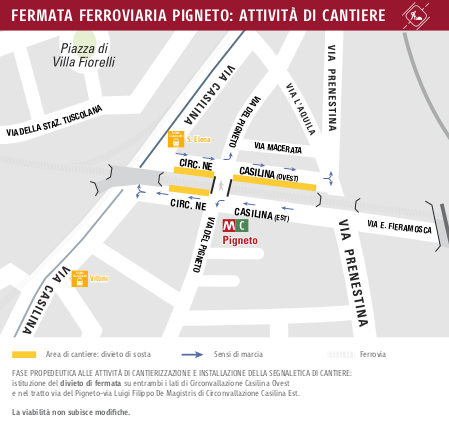 Lavori RFI - Realizzazione della Fermata Pigneto 1 LavoriPigneto