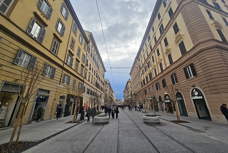Riqualificazione del percorso pedonale Ottaviano - San Pietro 1 Nuova via Ottaviano