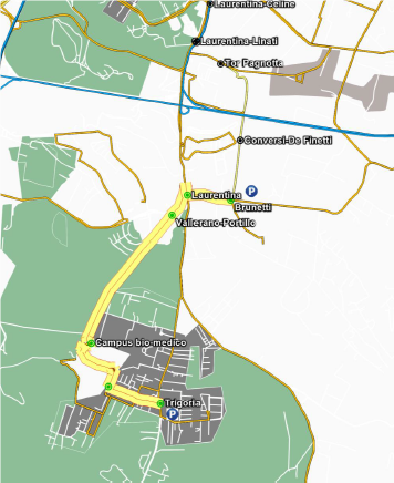 tracciato corridoiolaurentina