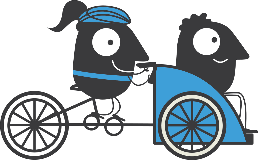 13 EMW Cargo Bike with Person